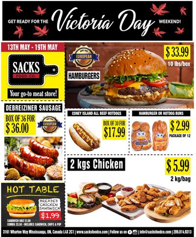 Sacks Food Co. Flyer May 13 to 19