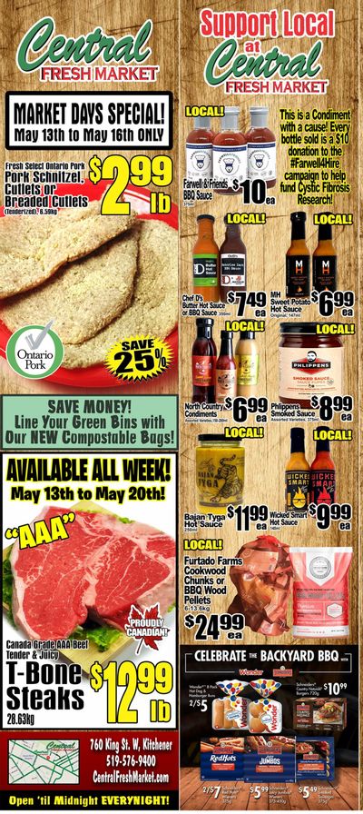 Central Fresh Market Flyer May 13 to 20