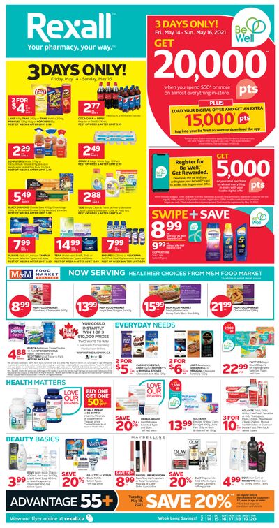 Rexall (West) Flyer May 14 to 20