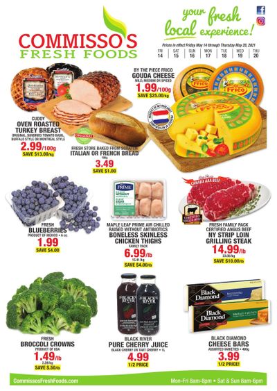 Commisso's Fresh Foods Flyer May 14 to 20
