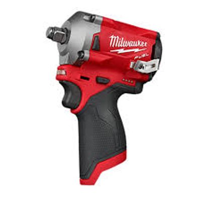 Milwaukee M12 FUEL 3/8" Stubby Impact Wrench +Free 4Ah Battery on Sale for $199.95 (Save $10.00) at kmstools Canada