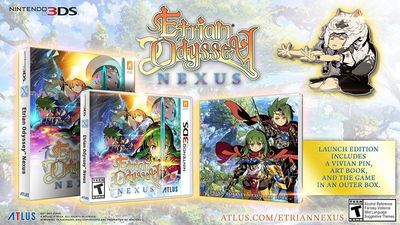 Etrian Odyssey Nexus - Nintendo 3DS On Sale for $24.99 (Save $18.86) at Amazon Canada