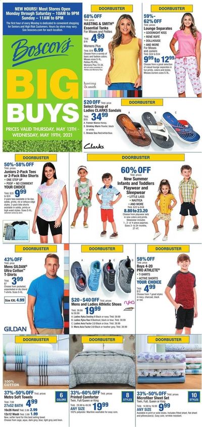 Boscov's (CT, DE, MD, NJ, NY, PA) Weekly Ad Flyer May 13 to May 19