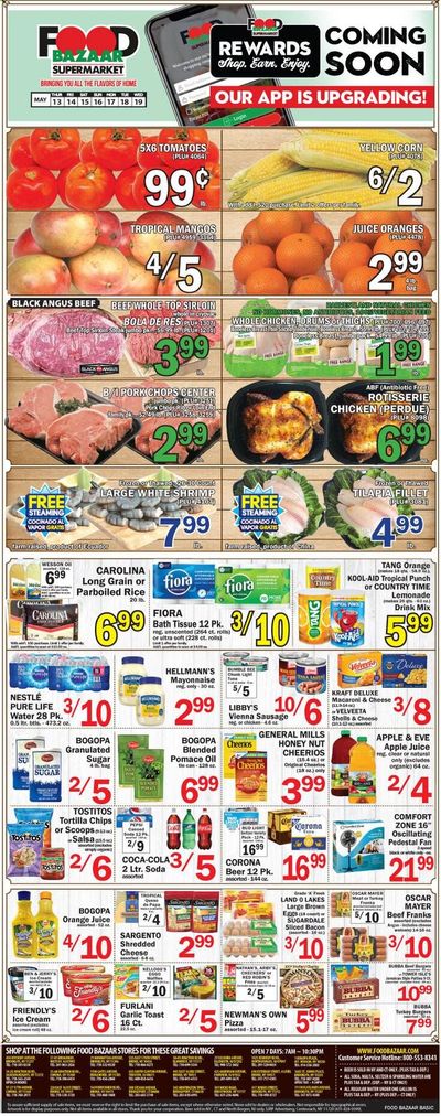 Food Bazaar (CT, NJ, NY) Weekly Ad Flyer May 13 to May 19