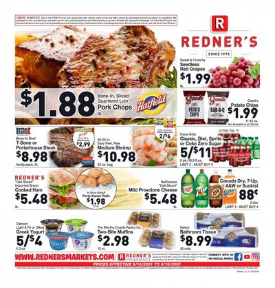 Redner's Markets (DE, MD, PA) Weekly Ad Flyer May 13 to May 19