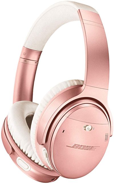 Bose Quiet Comfort 35 Wireless Headphones, Noise Cancelling, with Alexa Voice Control, Rose Gold On Sale for $299.00 (Save $150.00) at Amazon Canada