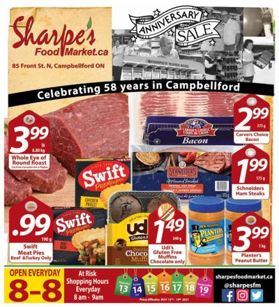 Sharpe's Food Market Flyer May 13 to 19