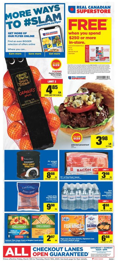 Real Canadian Superstore (West) Flyer March 13 to 19