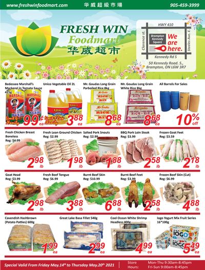 Fresh Win Foodmart Flyer May 14 to 20