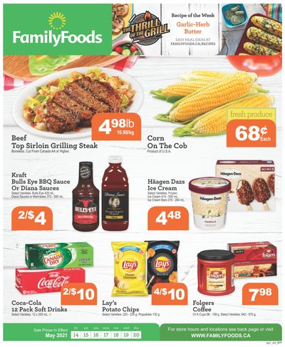 Family Foods Flyer May 14 to 20