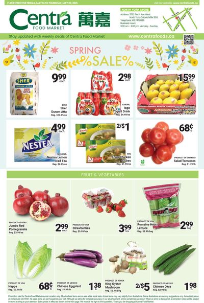 Centra Foods (North York) Flyer May 14 to 20