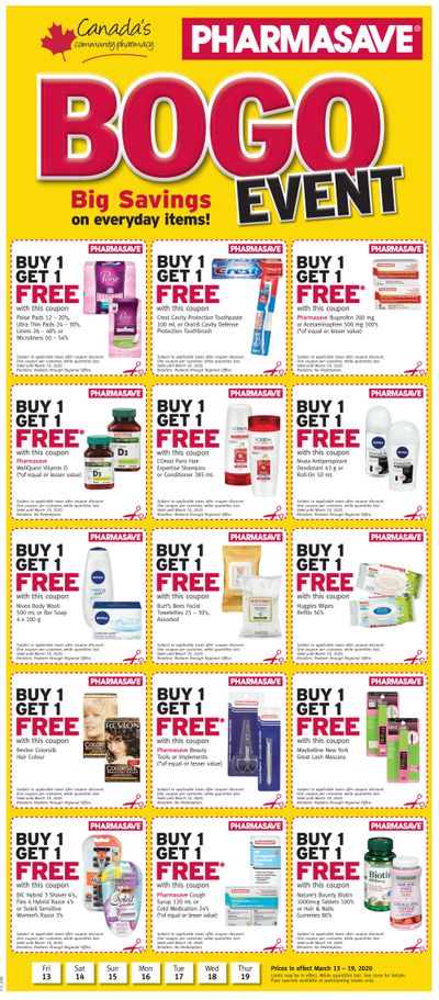 Pharmasave (Atlantic) Flyer March 13 to 19