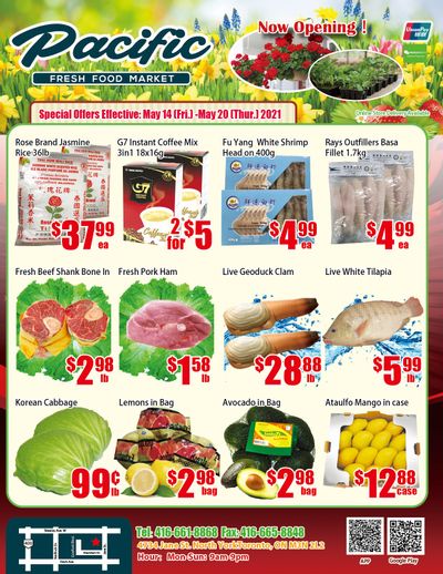 Pacific Fresh Food Market (North York) Flyer May 14 to 20