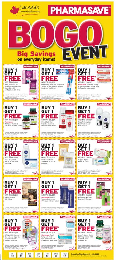 Pharmasave (SK & MB) Flyer March 13 to 19