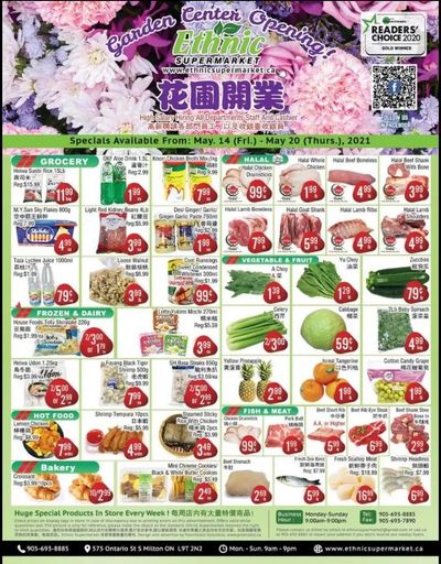 Ethnic Supermarket Flyer May 14 to 20