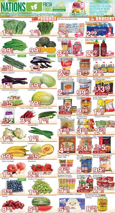 Nations Fresh Foods (Hamilton) Flyer May 14 to 20