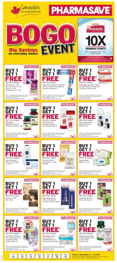 Pharmasave (ON) Flyer March 13 to 19