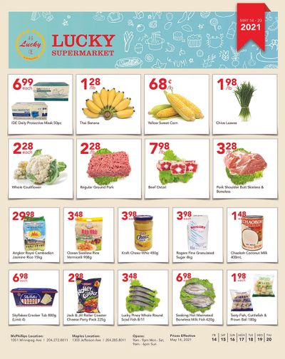 Lucky Supermarket (Winnipeg) Flyer May 14 to 20