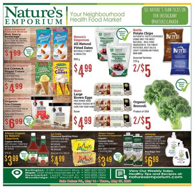 Nature's Emporium Flyer May 14 to 27