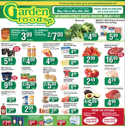 Garden Foods Flyer May 14 to 20