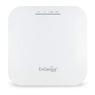 EnGenius EWS357AP WiFi 6 802.11ax 2x2 Managed Indoor Wireless Access Point Features OFDMA, MU-MIMO, PoE+, WPA3, 1Gbps Port, Remote Management (Power Adapter Not Included)