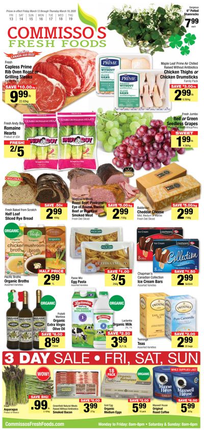 Commisso's Fresh Foods Flyer March 13 to 19