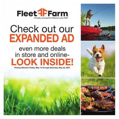 Fleet Farm (IA, MN, ND, WI) Weekly Ad Flyer May 14 to May 22