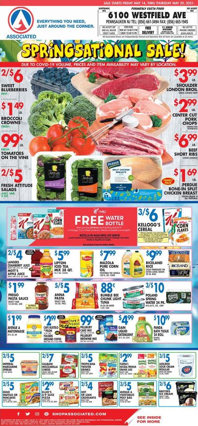 Associated Supermarkets (NY) Weekly Ad Flyer May 14 to May 20