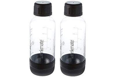 Drinkmate 0.5L Carbonating Bottles - Black (2 Pack) $19.99 (Reg $26.34)