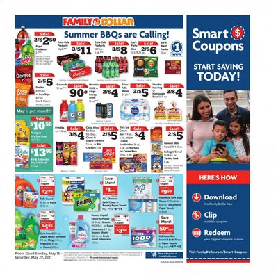 Family Dollar Weekly Ad Flyer May 16 to May 29