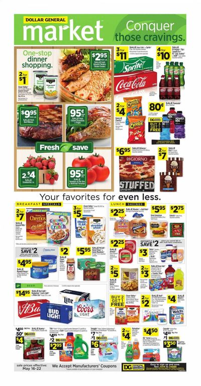 Dollar General (TN) Weekly Ad Flyer May 16 to May 22