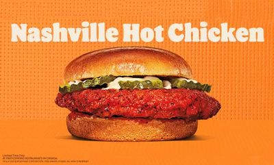Nashville Hot Crispy Chicken Sandwich at Burger King