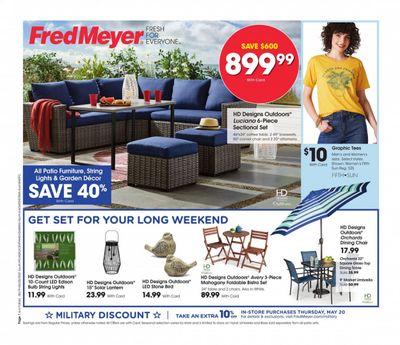 Fred Meyer (DC, DE, NJ, NY, PA, VA) Weekly Ad Flyer May 19 to May 25