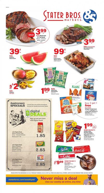 Stater Bros. (CA) Weekly Ad Flyer May 19 to May 25