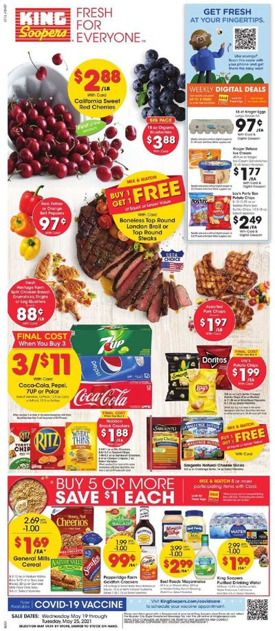 King Soopers (CO) Weekly Ad Flyer May 19 to May 25