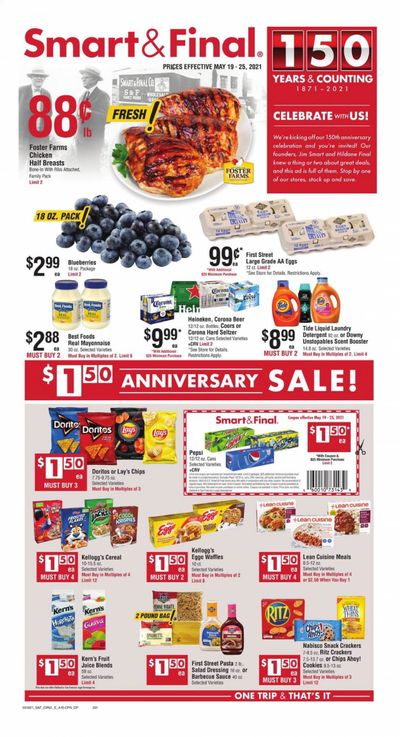 Smart & Final (AZ, CA) Weekly Ad Flyer May 19 to May 25