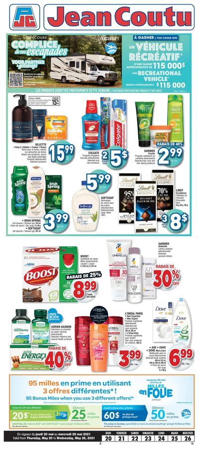 Jean Coutu (QC) Flyer May 20 to 26