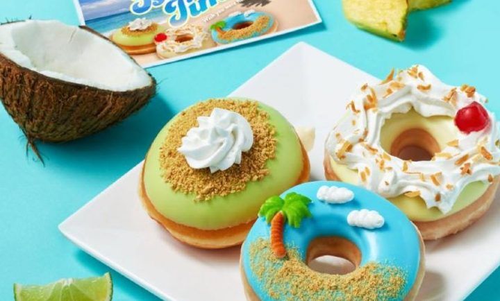 Island Time Collection! at Krispy Kreme Island Time Collection! at Krispy Kreme