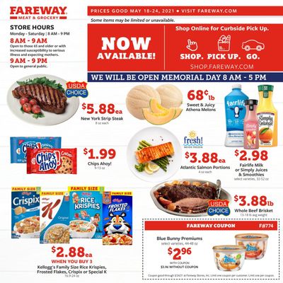 Fareway (IA) Weekly Ad Flyer May 18 to May 24 Fareway (IA) Weekly Ad Flyer May 18 to May 24