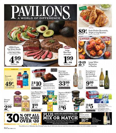 Pavilions (CA) Weekly Ad Flyer May 19 to May 25