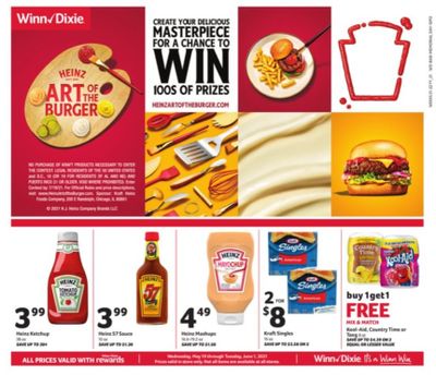 Winn Dixie (AL, FL, GA, LA) Weekly Ad Flyer May 19 to June 1