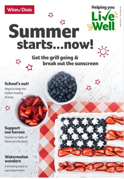 Winn Dixie (AL, FL, GA, LA) Weekly Ad Flyer May 19 to June 15