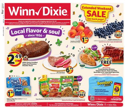 Winn Dixie (AL, FL, GA, LA) Weekly Ad Flyer May 19 to May 25