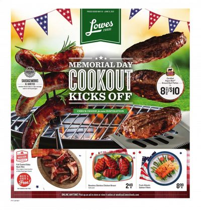 Lowes Foods (NC, SC) Weekly Ad Flyer May 19 to June 8
