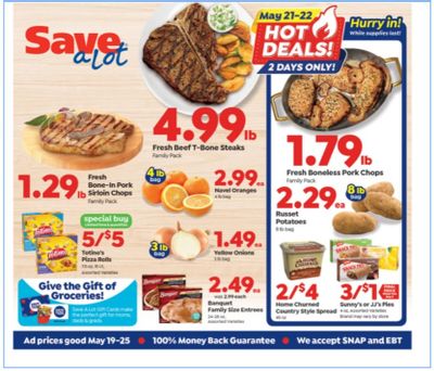 Save a Lot Weekly Ad Flyer May 19 to May 25