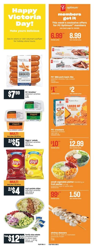 Valu-mart Flyer May 20 to 26