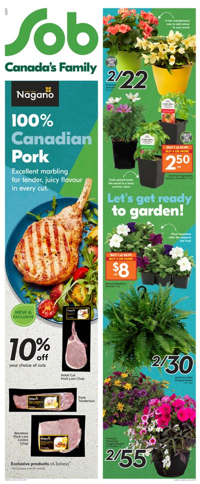 Sobeys (ON) Flyer May 20 to 26
