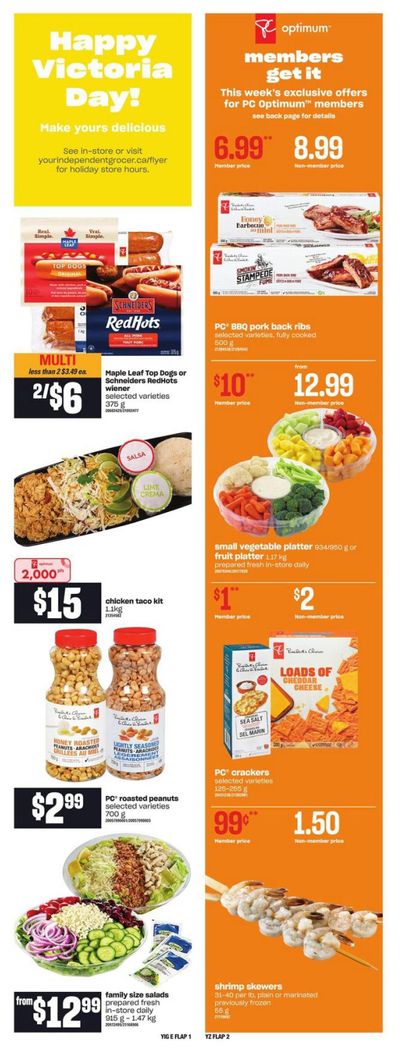 Independent Grocer (ON) Flyer May 20 to 26