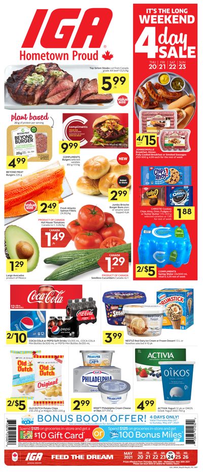 IGA (West) Flyer May 20 to 26