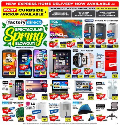 Factory Direct Flyer May 19 to 26
